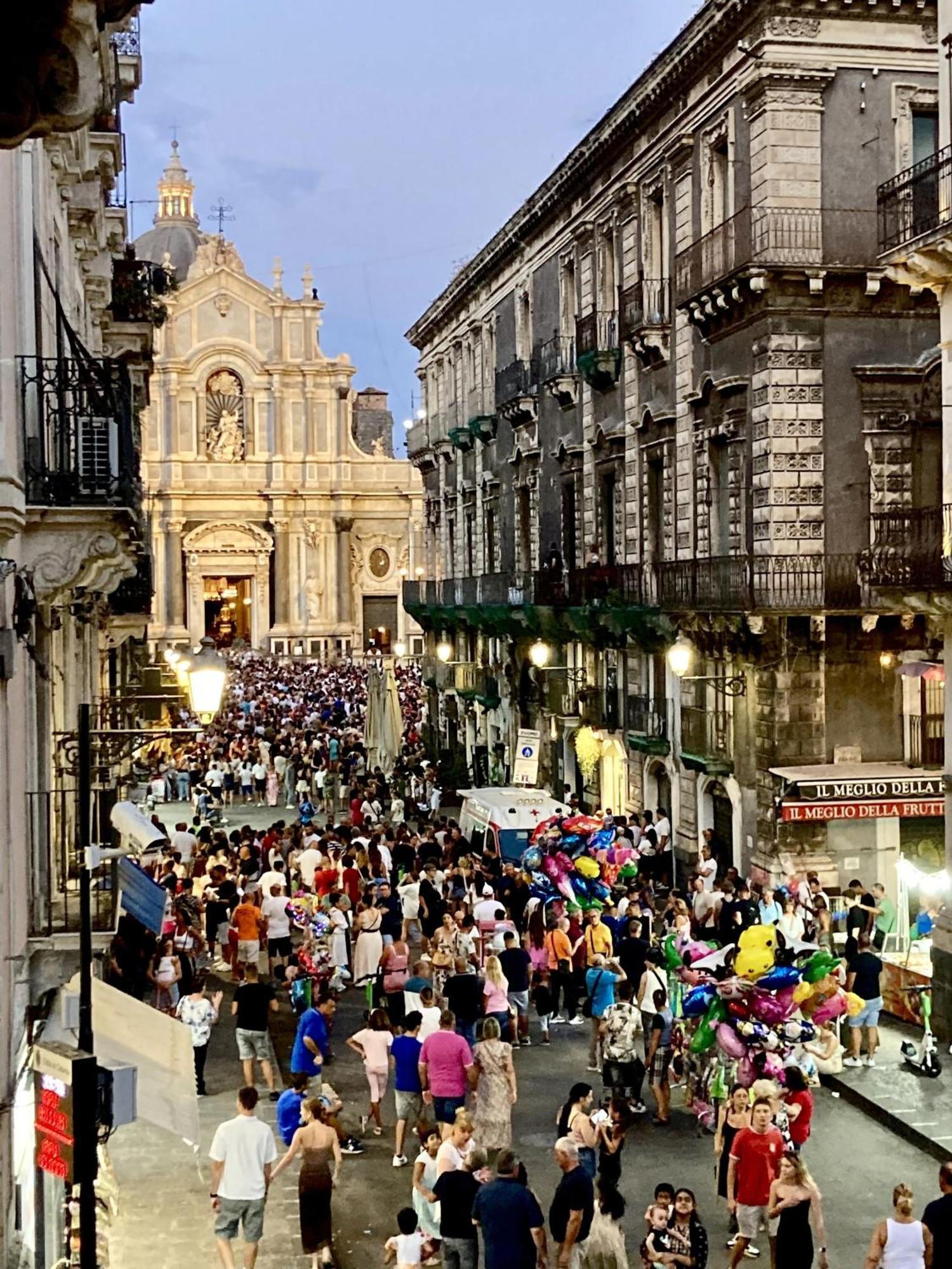San Martino House Al Duomo Villa Catania-Fontanarossai nemzetközi repülőtér Kültér fotó
